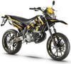 Derbi Senda Xtreme 50cc 2011-2017 Graphics kit All Inn | motorcycle stickers | 50cc customization | armysctv
