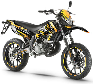 Kit déco Derbi Senda xtreme 50cc 2011-2017 All Inn | autocollants moto | personnalisation 50cc | armysctv