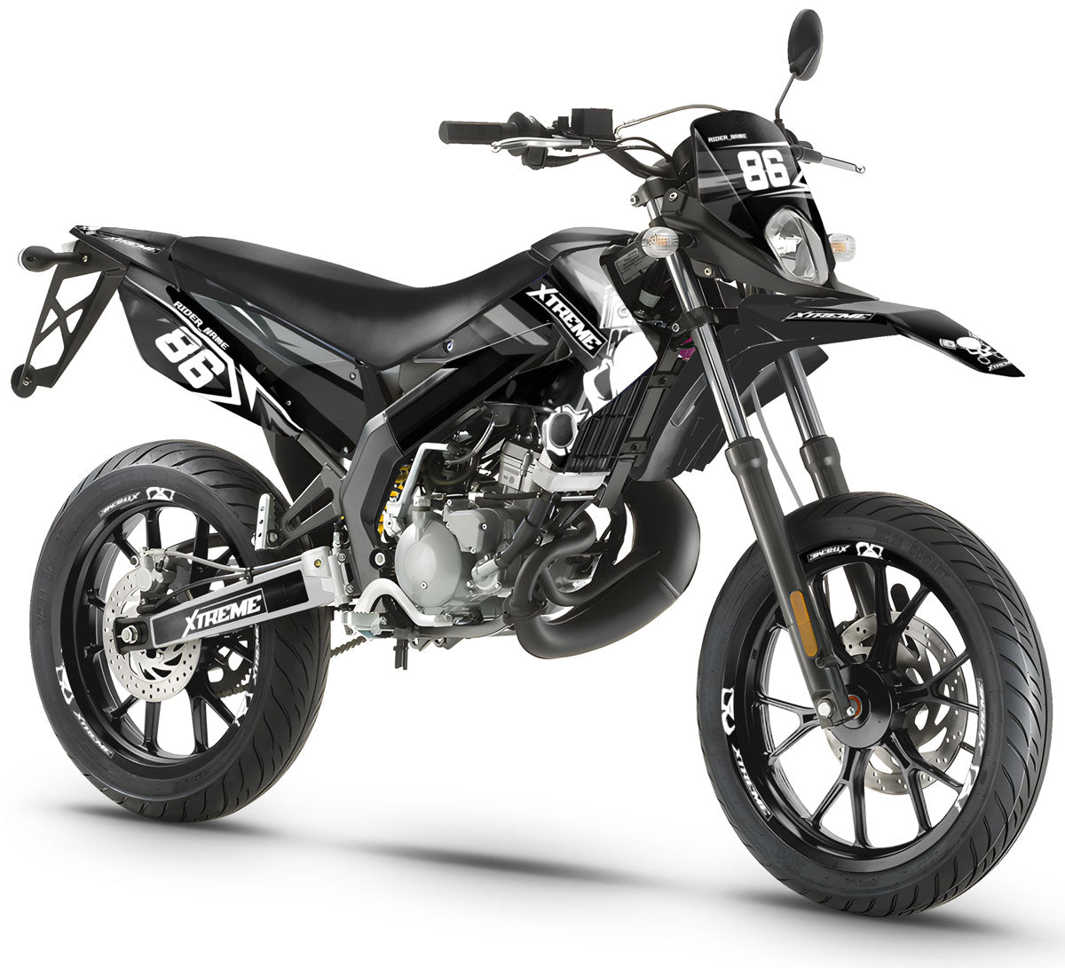 Kit pegatinas 50cc Derbi Senda xtreme 2011-2017 Grenz