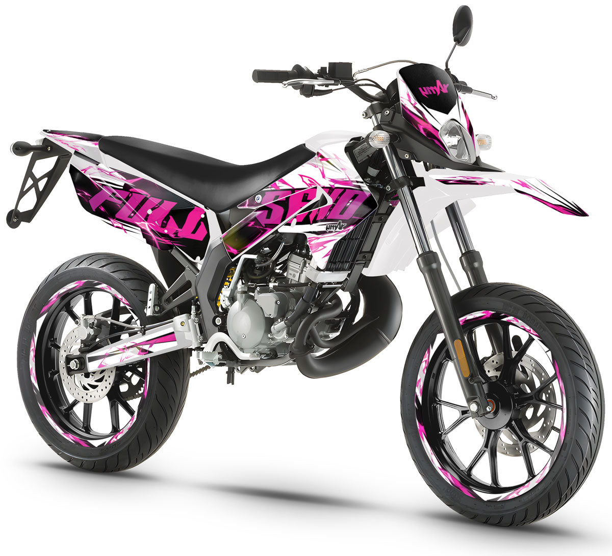 Kit pegatinas Derbi Senda xtreme 50cc 2011-2017 Haymaker | pegatinas para moto | personalización 50cc | armysctv