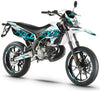 Dekor kit Derbi Senda xtreme 50cc 2011-2017 Haymaker | Motorradaufkleber | Personalisierung 50cc | armysctv