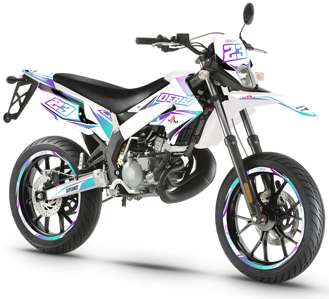 Kit déco 50cc Derbi Senda xtreme 2011-2017 Lys