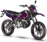 Kit pegatinas 50cc Derbi Senda xtreme 2011-2017 Metalstyle