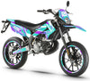Kit grafiche 50cc Derbi Senda Xtreme 2011-2017 MX Sky