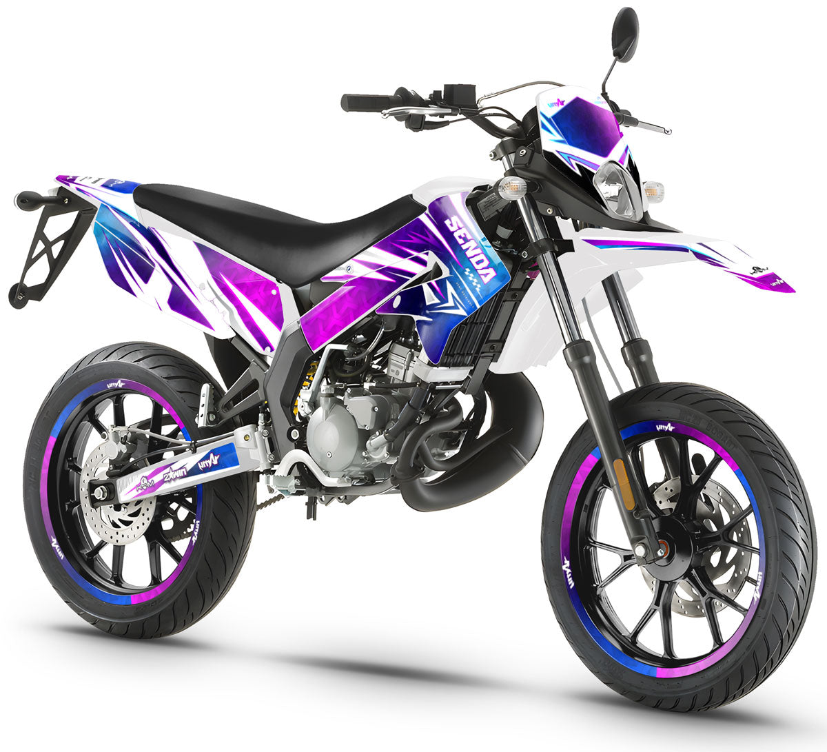 Kit déco 50cc Derbi Senda xtreme 2011-2017 R-Force