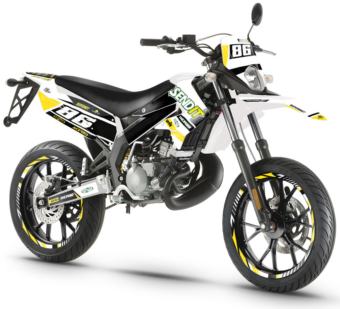 Kit déco 50cc Derbi Senda xtreme 2011-2017 Send it !