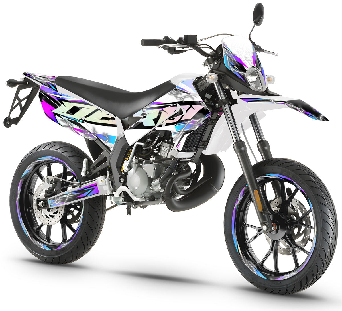 50cc Graphic decals Derbi Senda xtreme Shiro – Japanese Style – armysctv