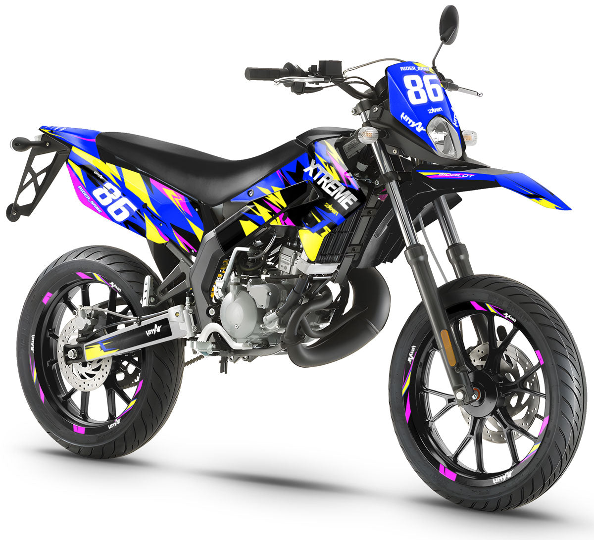 Kit pegatinas 50cc Derbi Senda xtreme 2011-2017 Army Tacker