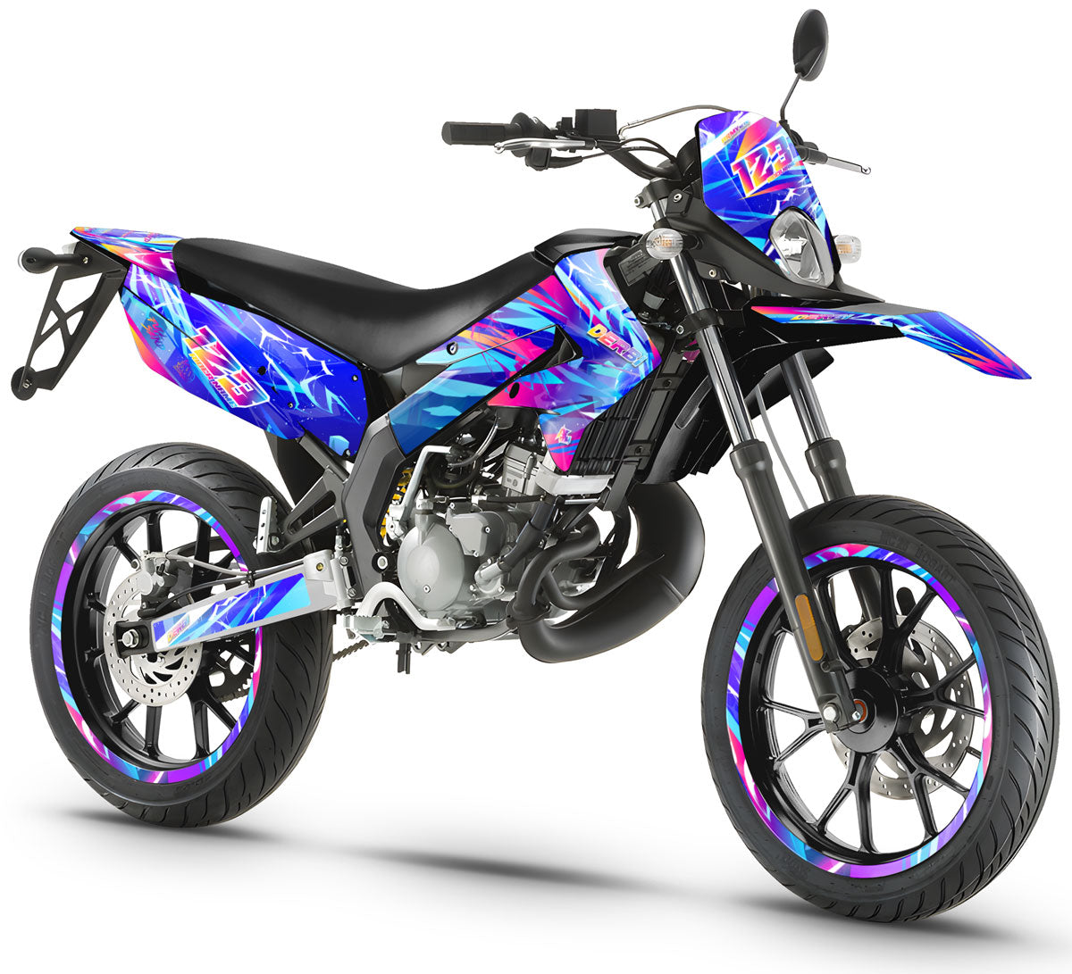 Derbi Runko Dekor kit Derbi Senda X-Treme 50cc Ultravector – Personalisierung 2011 ...