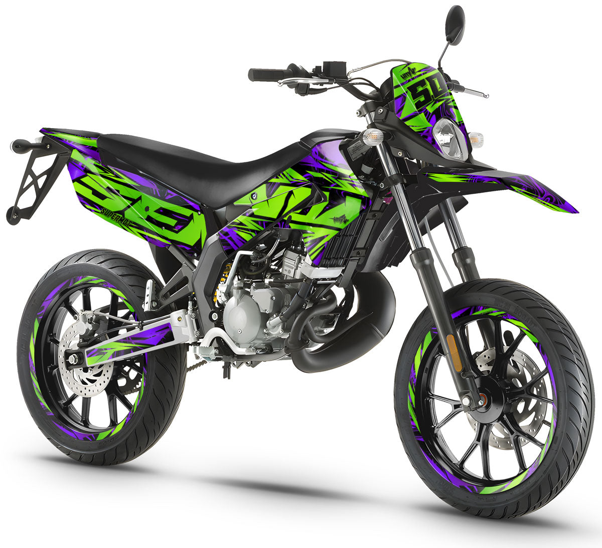 Kit pegatinas 50cc Derbi Senda xtreme 2011-2017 Zontix