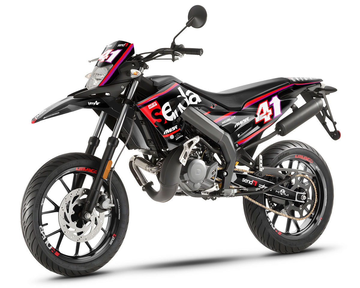 Kit pegatinas 50cc Derbi Senda xtreme 2018-2025 Aprilia factory