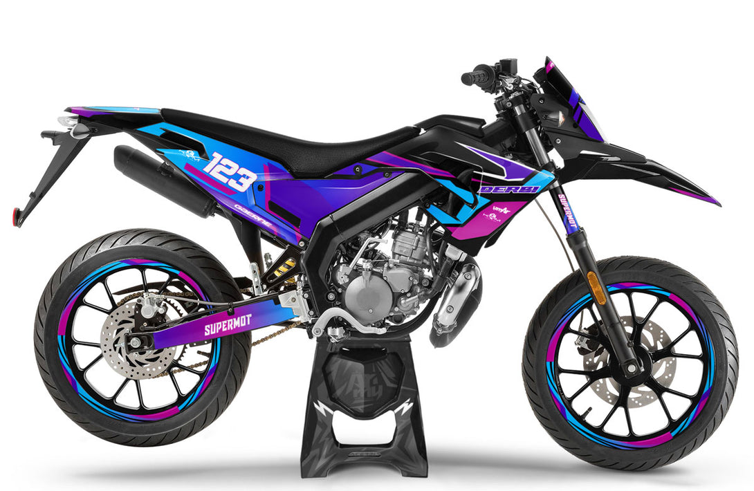 Kit déco 50cc Derbi Senda xtreme SM 2018-2025 Artisse