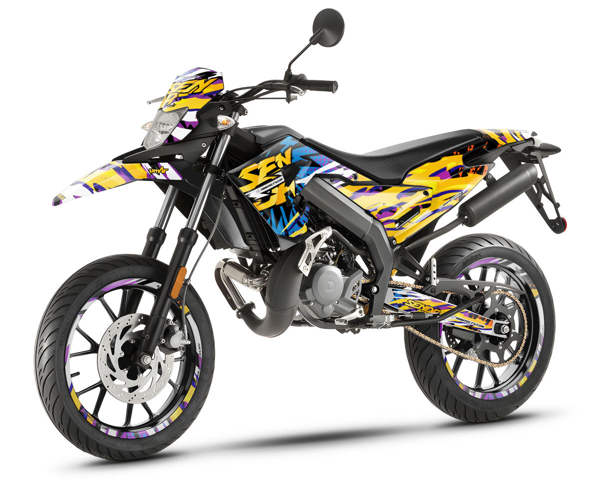 Kit déco 50cc Derbi Senda xtreme 2018-2025 Army Gelato