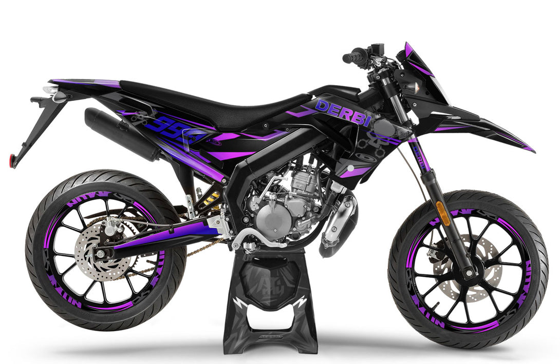 Kit déco 50cc Derbi Senda xtreme SM 2018-2025 Bold style