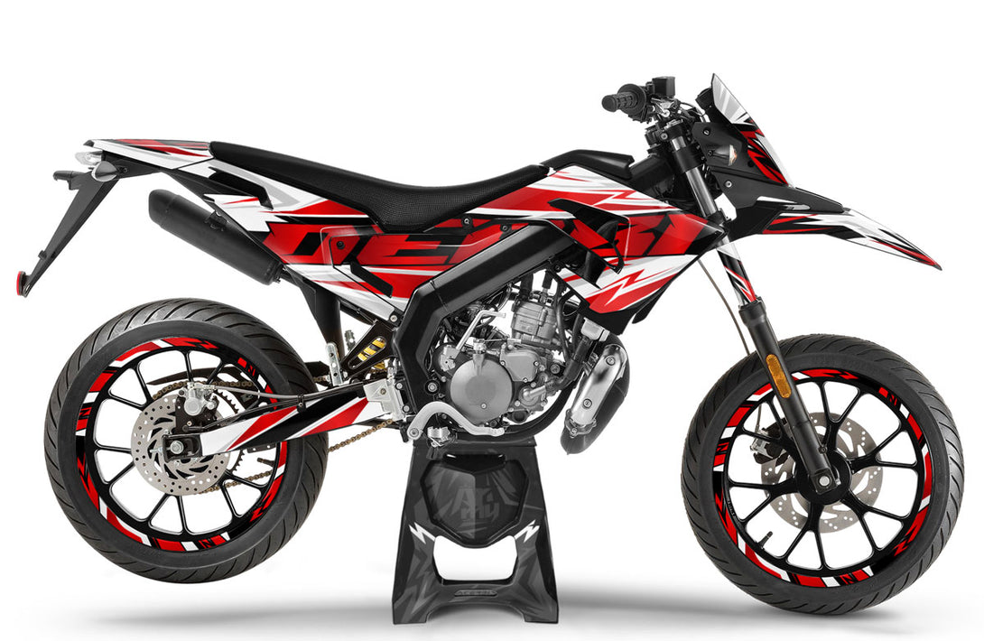 Kit déco 50cc Derbi Senda xtreme SM 2018-2025 Courtesy