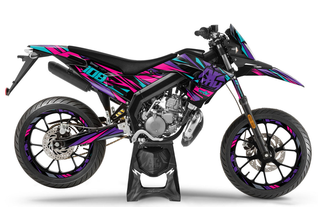 Kit déco 50cc Derbi Senda xtreme SM 2018-2025 Electrify