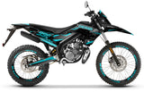 Kit déco Derbi Senda xtreme R 50cc 2018-2025 Cold | autocollants moto | personnalisation 50cc | armysctv