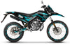 Kit pegatinas Derbi Senda xtreme R 50cc 2018-2025 Octavo | pegatinas para moto | personalización 50cc | armysctv