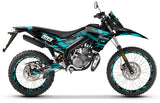Kit déco Derbi Senda xtreme R 50cc 2018-2025 Huitième | autocollants moto | personnalisation 50cc | armysctv