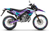 Kit déco Derbi Senda xtreme R 50cc 2018-2025 Ninesky | autocollants moto | personnalisation 50cc | armysctv