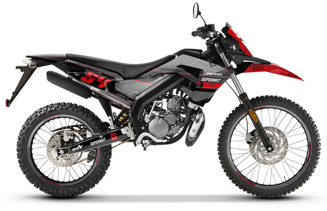 Kit déco 50cc Derbi Senda xtreme R 2018-2025 Quake