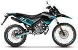 Kit déco Derbi Senda xtreme R 50cc 2018-2025 Septième | autocollants moto | personnalisation 50cc | armysctv