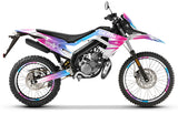 Kit déco Derbi Senda xtreme R 50cc 2018-2025 X-Fast | autocollants moto | personnalisation 50cc | armysctv