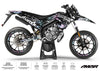 Kit de autocolantes 50cc Derbi Senda Xtreme 2018-2025 Army Eyes