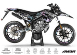 Deko-sett 50cc Derbi Senda xtreme 2018-2025 Army Eyes