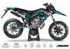 Kit de autocolantes 50cc Derbi Senda Xtreme 2018-2025 Army Eyes