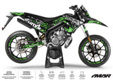 Deko-sett 50cc Derbi Senda xtreme 2018-2025 Army Eyes