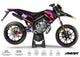 Kit déco 50cc Derbi Senda xtreme 2018-2025 Army Neon