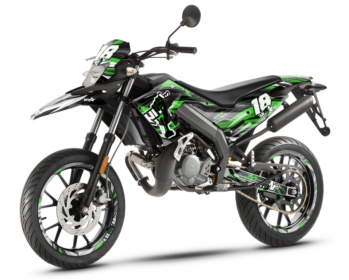 Kit déco 50cc Derbi Senda xtreme 2018-2025 Army Freedom