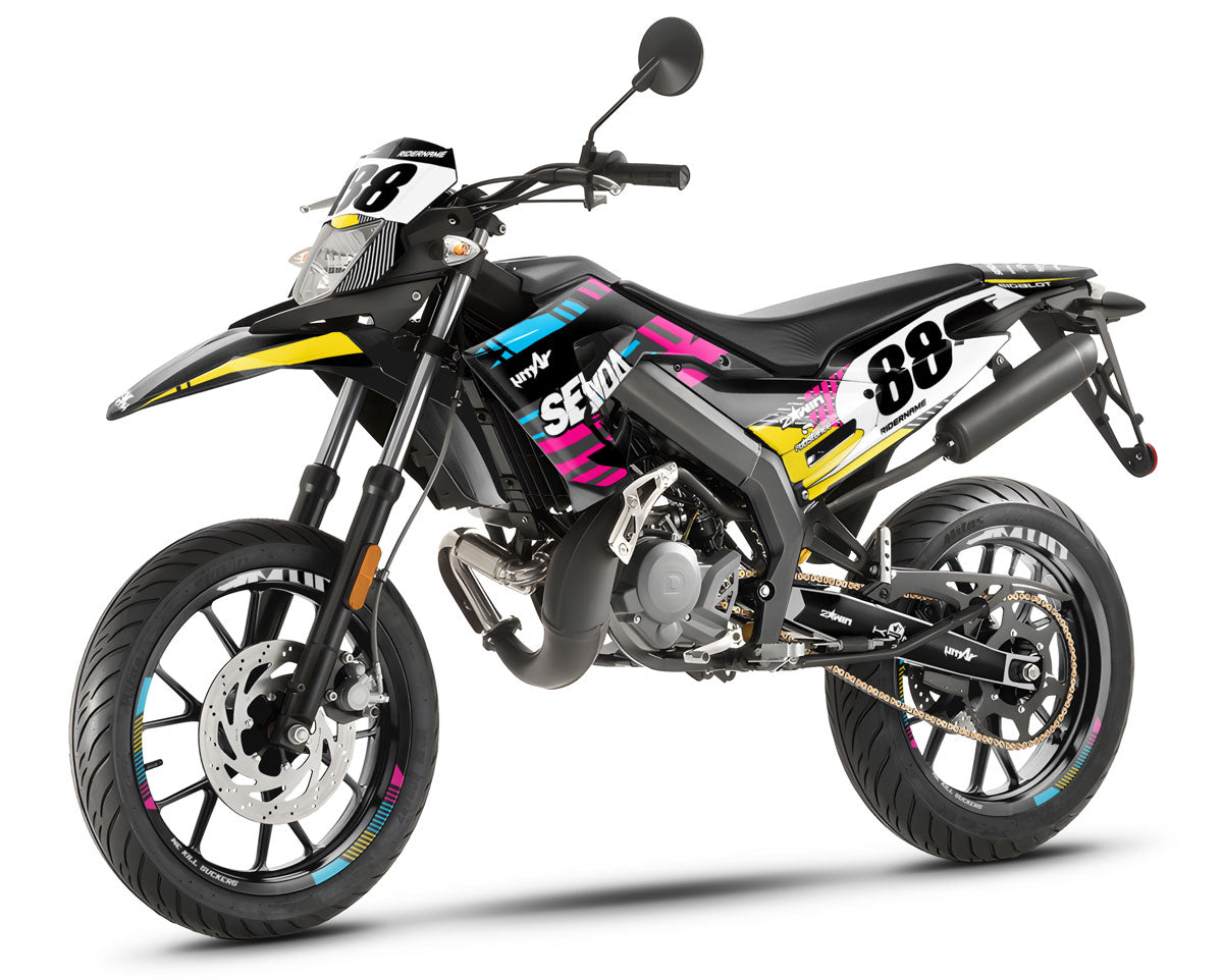 Kit pegatinas 50cc Derbi Senda x-treme 2018-2025 Army Haze