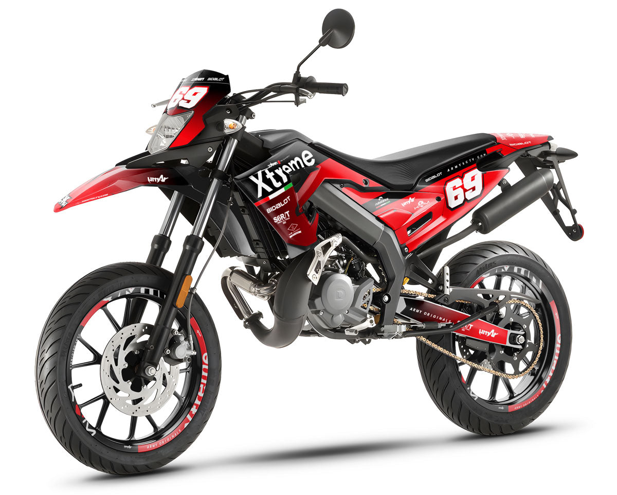 Kit pegatinas 50cc Derbi Senda xtreme 2018-2025 Lenew racing