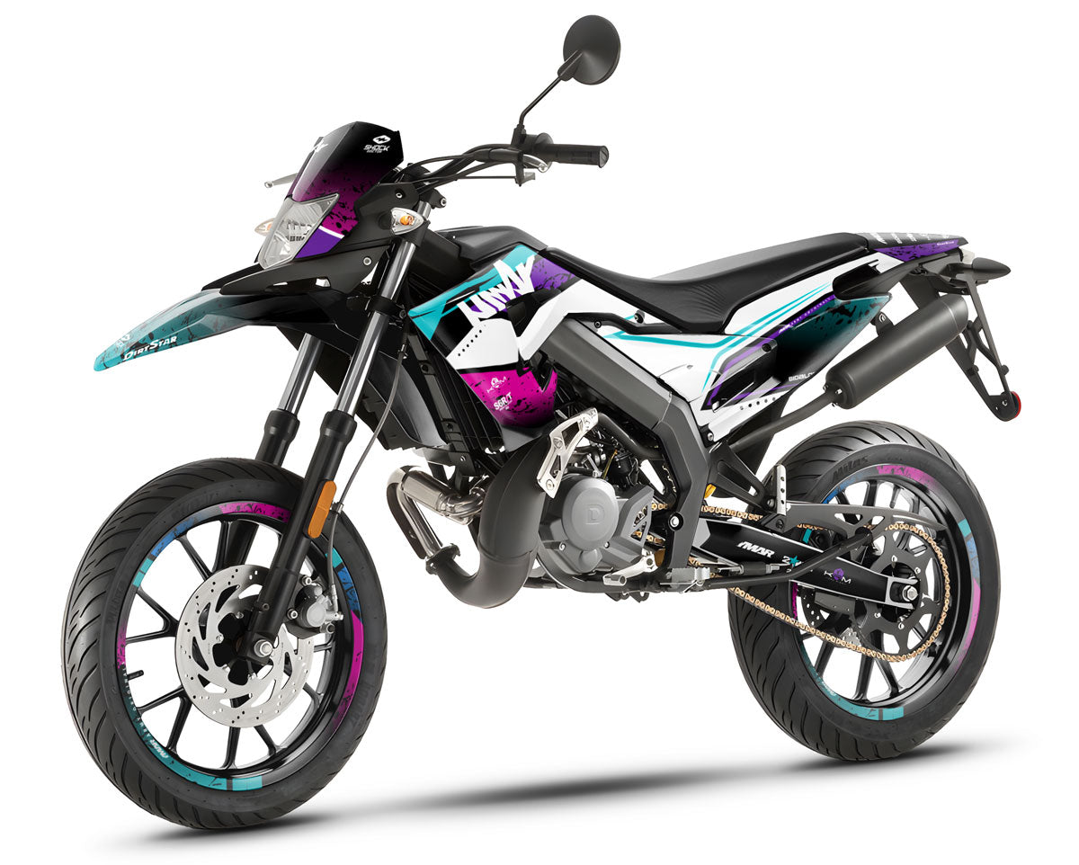50cc Graphics kit Derbi Senda x-treme 2018-2025 MX Star