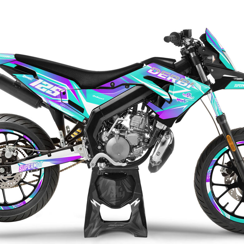 Kit deco 50cc Derbi Senda xtreme SM 2018-2024 Mx Sky