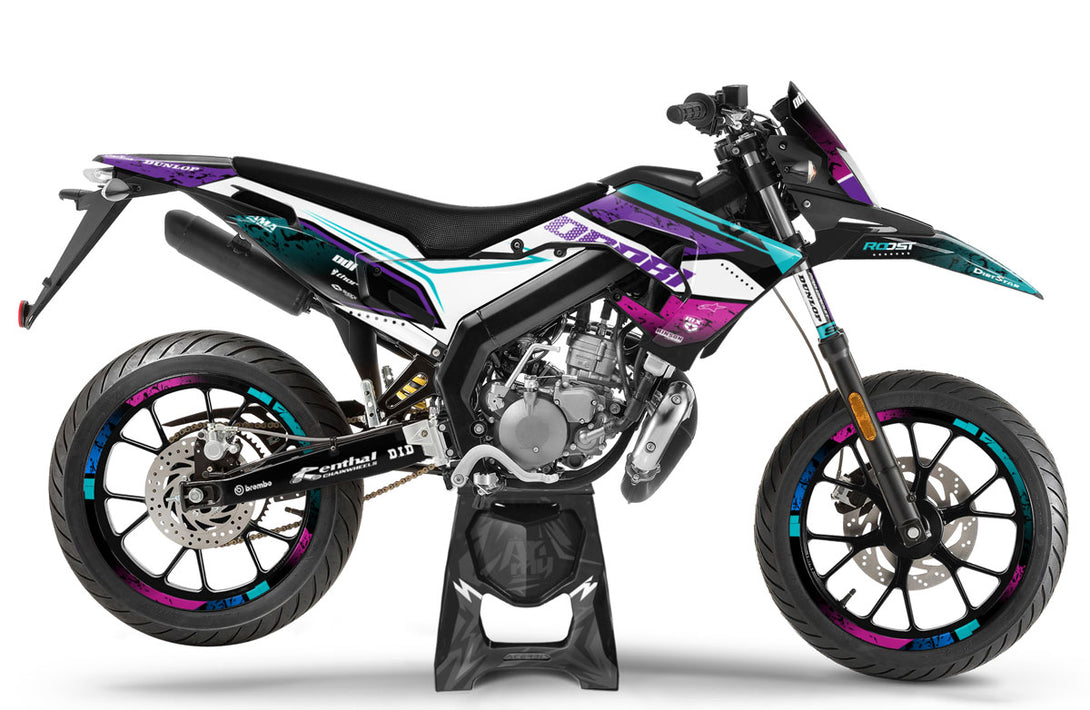 Kit déco 50cc Derbi Senda x-treme 2018-2025 MX Star