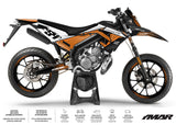 Kit pegatinas 50cc Derbi Senda x-treme 2018-2025 Army Orion