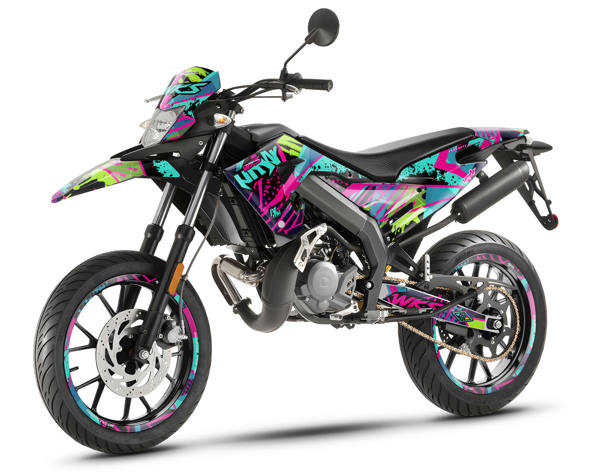 Kit déco 50cc Derbi Senda xtreme 2018-2025 Army Pinkster