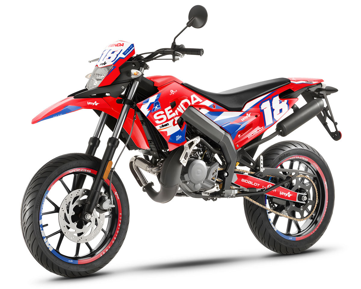 Kit pegatinas 50cc Derbi Senda xtreme 2018-2025 Pramac Racing