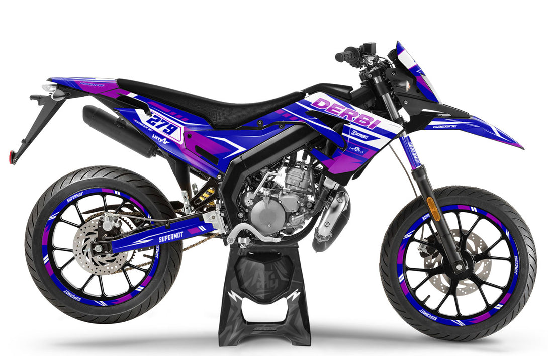 Kit déco 50cc Derbi Senda xtreme SM 2018-2025 Skynine