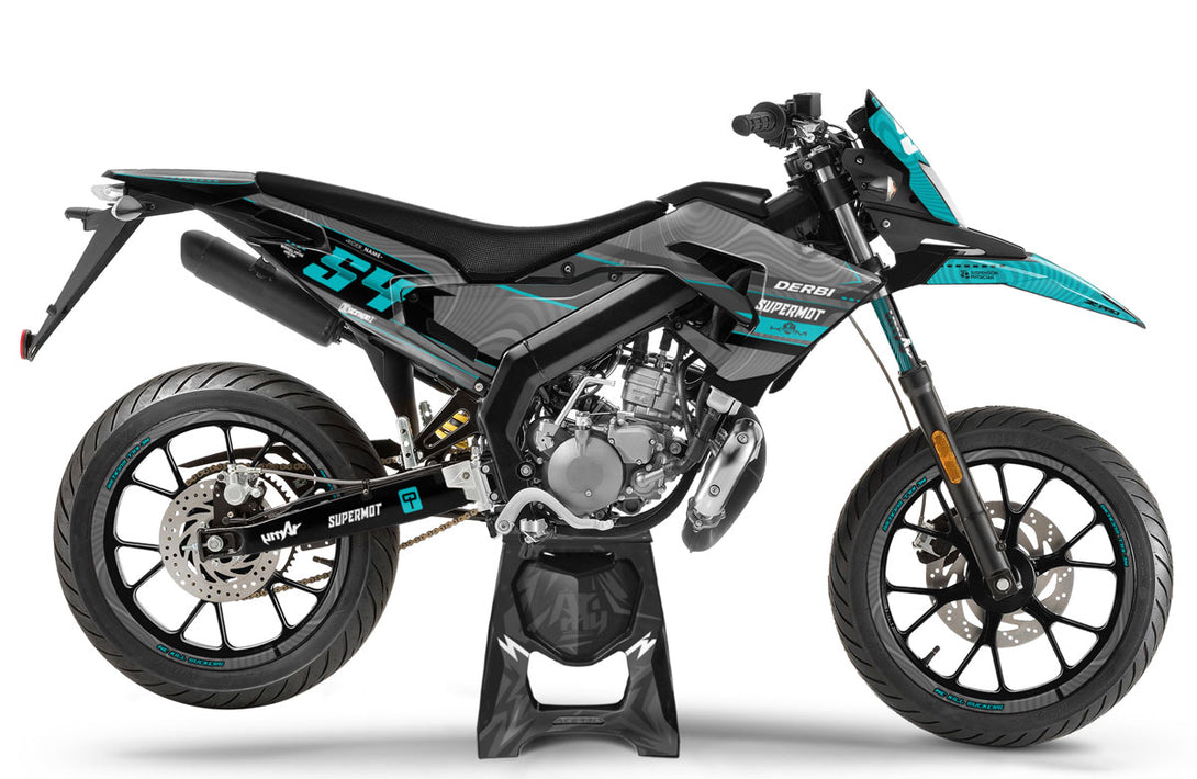 Kit déco 50cc Derbi Senda xtreme SM  2018-2025 Army Stuff