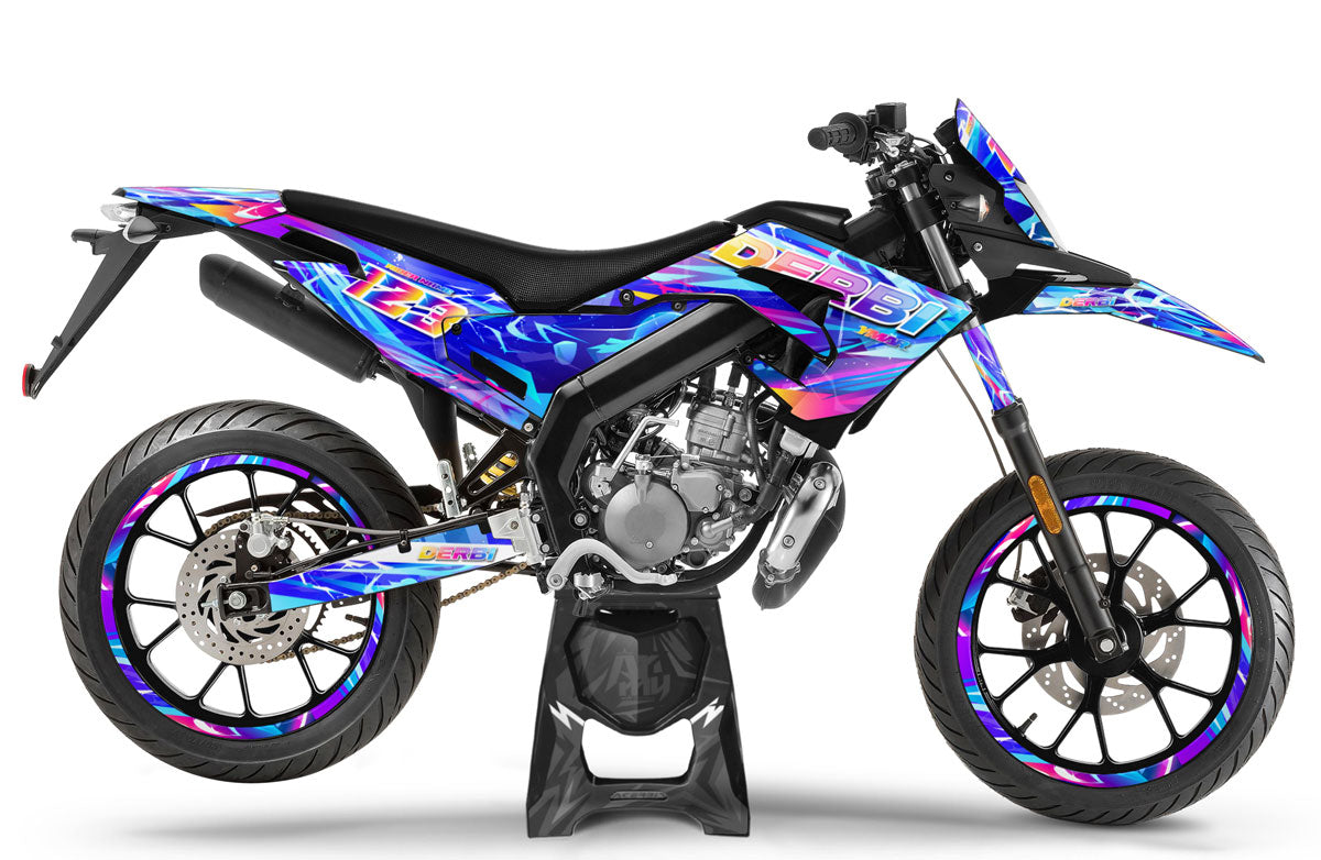 Kit de pegatinas Derbi Senda X-Treme 50cc Ultravector - Estilo Único ...