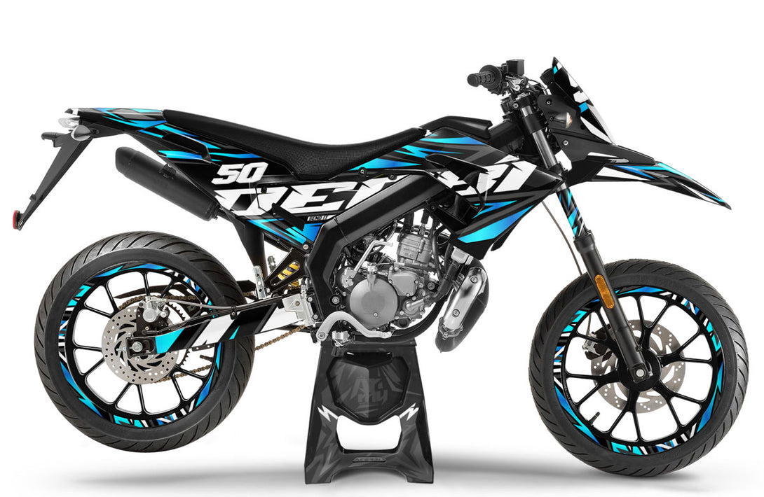 Kit déco 50cc Derbi Senda x-treme 2018-2025 Army Vision