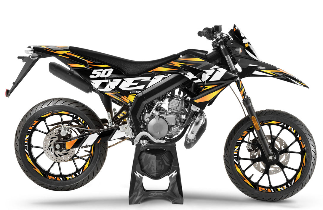 Kit déco 50cc Derbi Senda x-treme 2018-2025 Army Vision