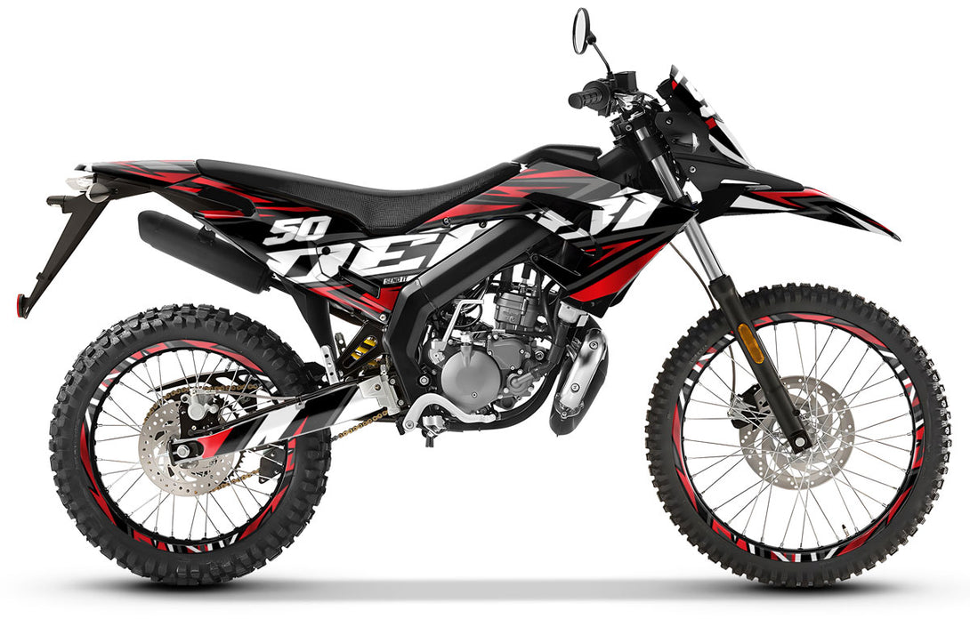 Kit déco 50cc Derbi Senda xtreme R  2018-2025 Army Vision