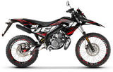 Kit déco Derbi Senda xtreme R 50cc 2018-2025 Army Vision | autocollants moto | personnalisation 50cc | armysctv