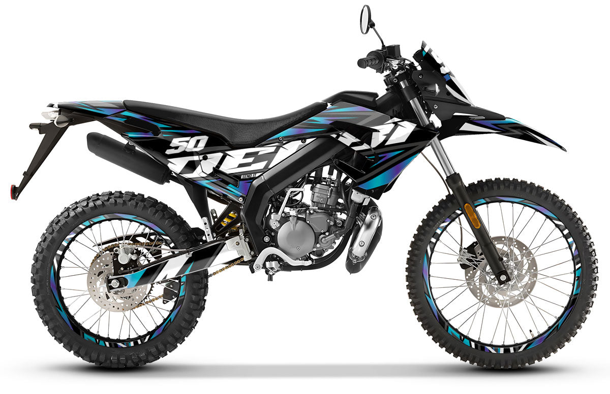 Dekor kit Derbi Senda xtreme R 50cc 2018-2025 Armee Vision | Motorradaufkleber | Personalisierung 50cc | armysctv
