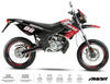 Kit déco 50cc Derbi Senda xtreme 2006-2010 Fasthouse